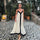 Backless V-neck Contrast Color Vacation Long Suspender Maxi Elegant Dress