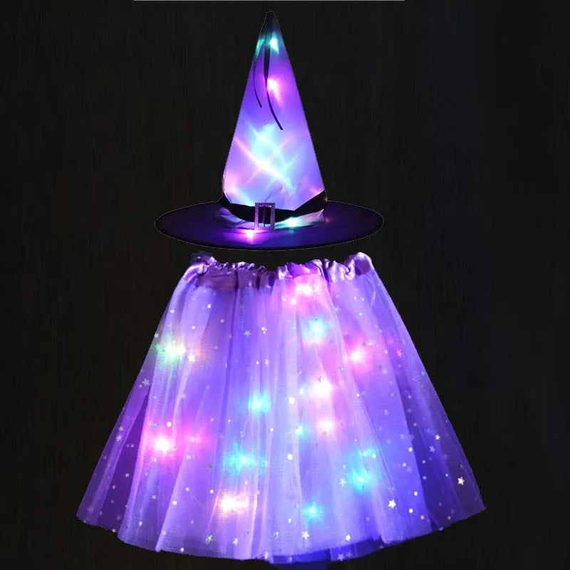 Glow Witch Luminous Kids Costume – Ventayo