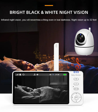 5.0-Inch Wireless Video Baby Monitor – ABM501