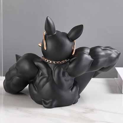 Bulldog Storage Sculpture