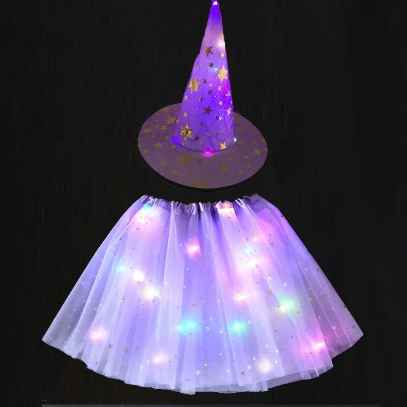 Glow Witch Luminous Kids Costume – Ventayo