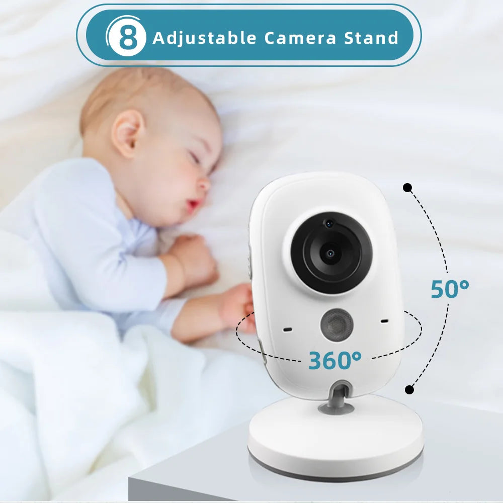 3.2-Inch Wireless Video Baby Monitor 
