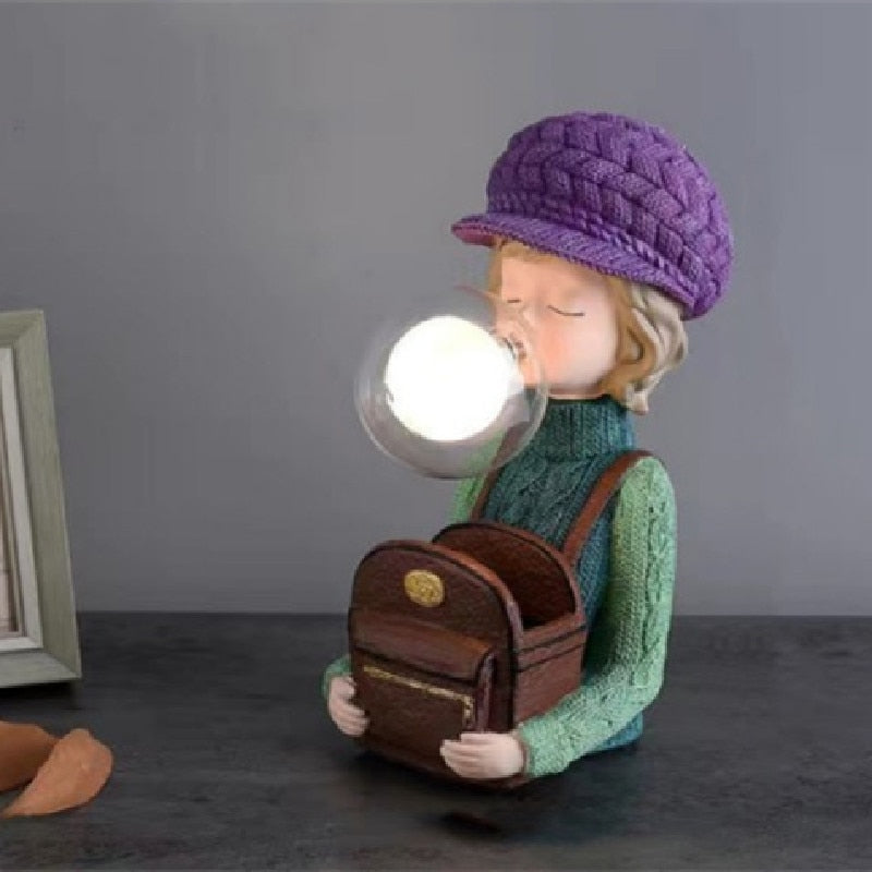 Bubble Girl Lamp