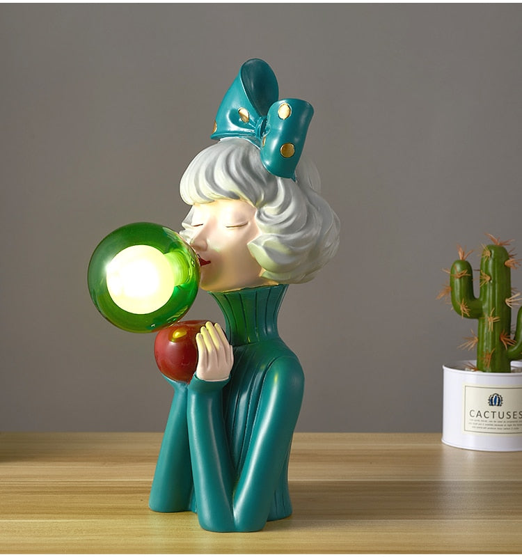 Bubble Girl Lamp