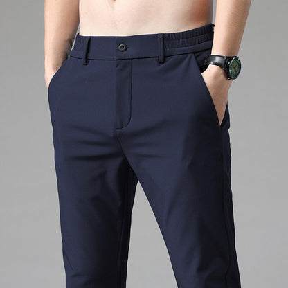 PORTO Slim Chino Pants – Men’s Stretch Cotton Slim Fit Business Casual Trousers