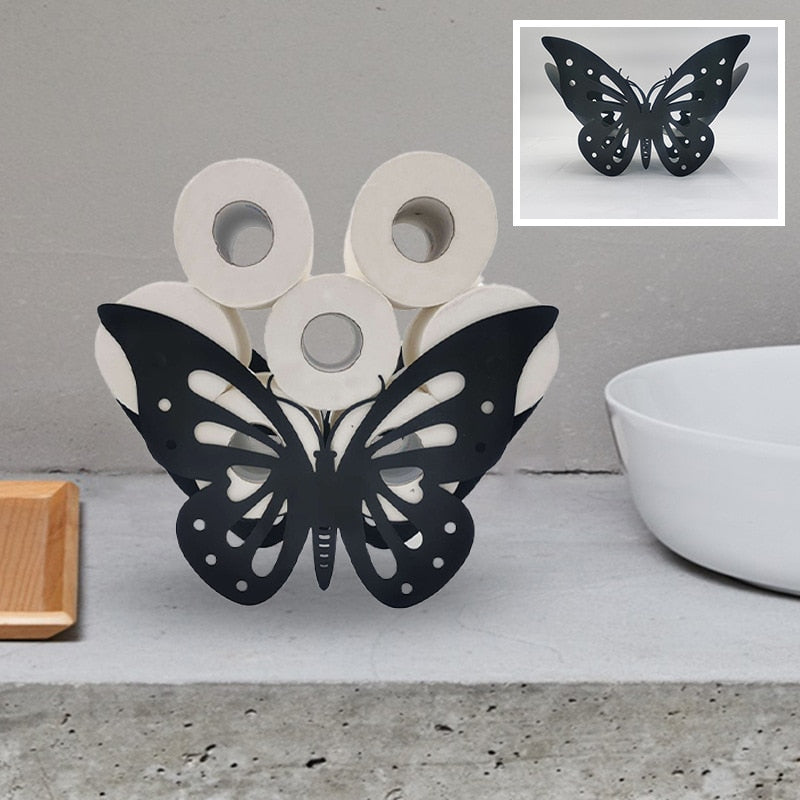 Butterfly Toilet Roll Holder