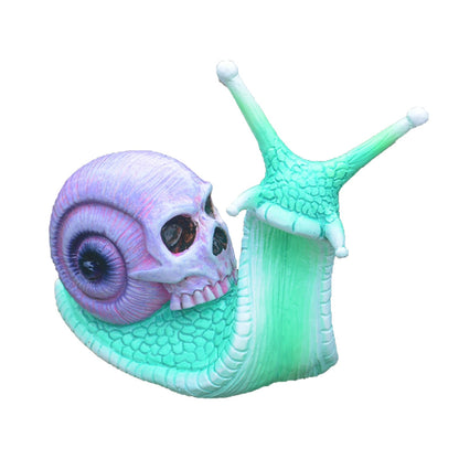 Snail Skull Halloween Patio Sculpture – Ventayo