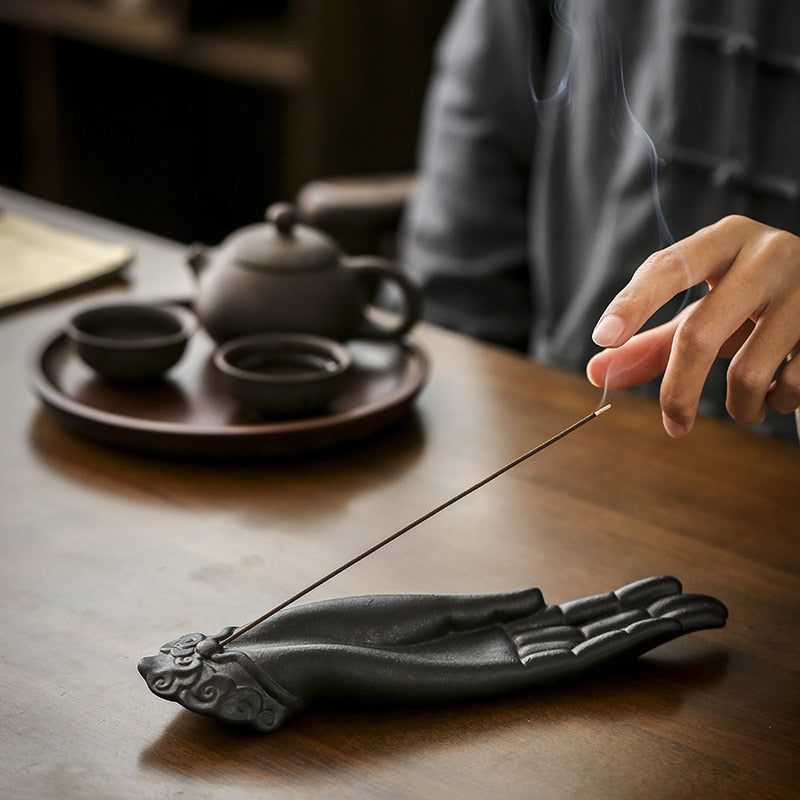 Buddha Hand Incense Burner