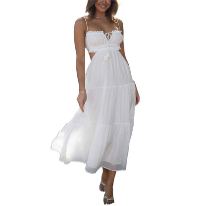 Trendy Casual Beachwear Cover-ups Outfits Hippie Chic Long Maxi  Party Elegant Dresses