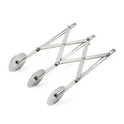 Stainless Steel Multi-Wheel Dough Divider – Adjustable Pastry Cutter