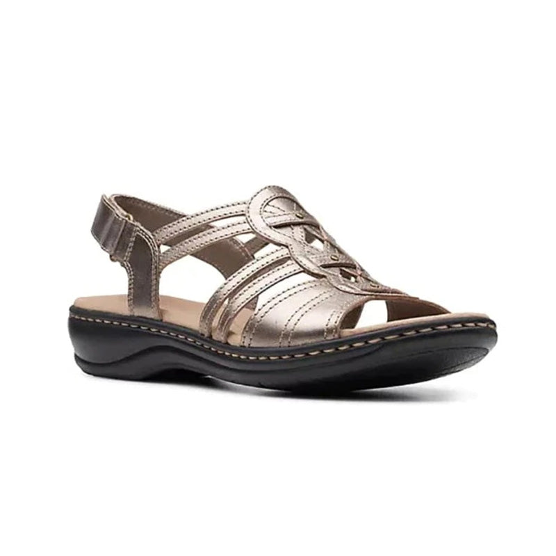 Ortho-respirating leather sandals