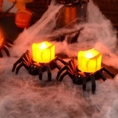Spooky Spider LED Decor Candle – Ventayo
