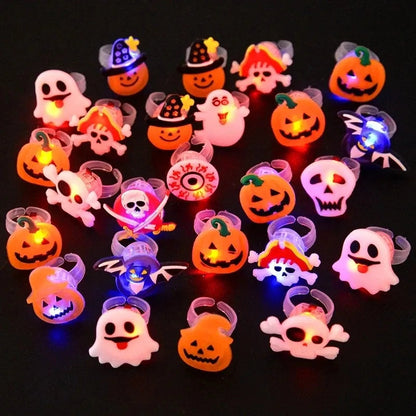 Glow Ghost Spooky Rings – Ventayo