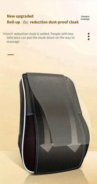 Electric Shiatsu Neck & Body Massager with Heat & Vibration