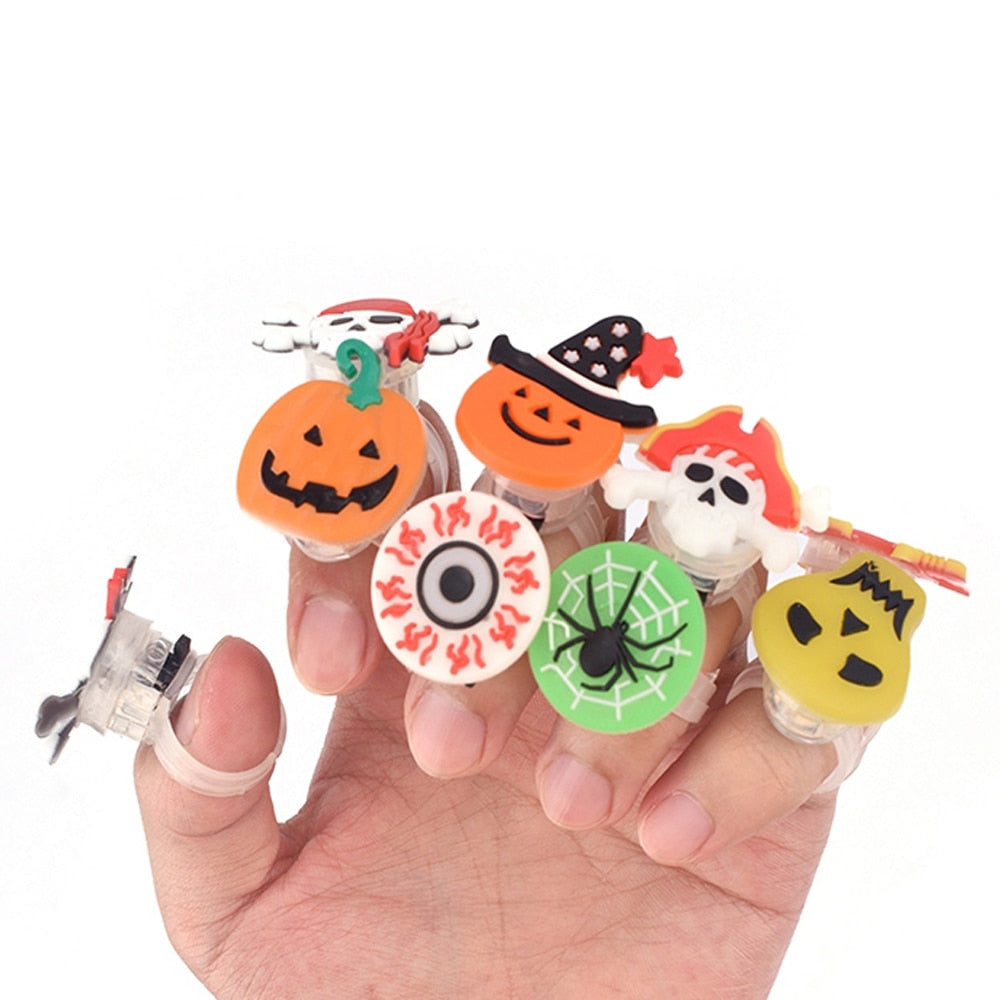 Glowing Ghost Skull Rings – Ventayo