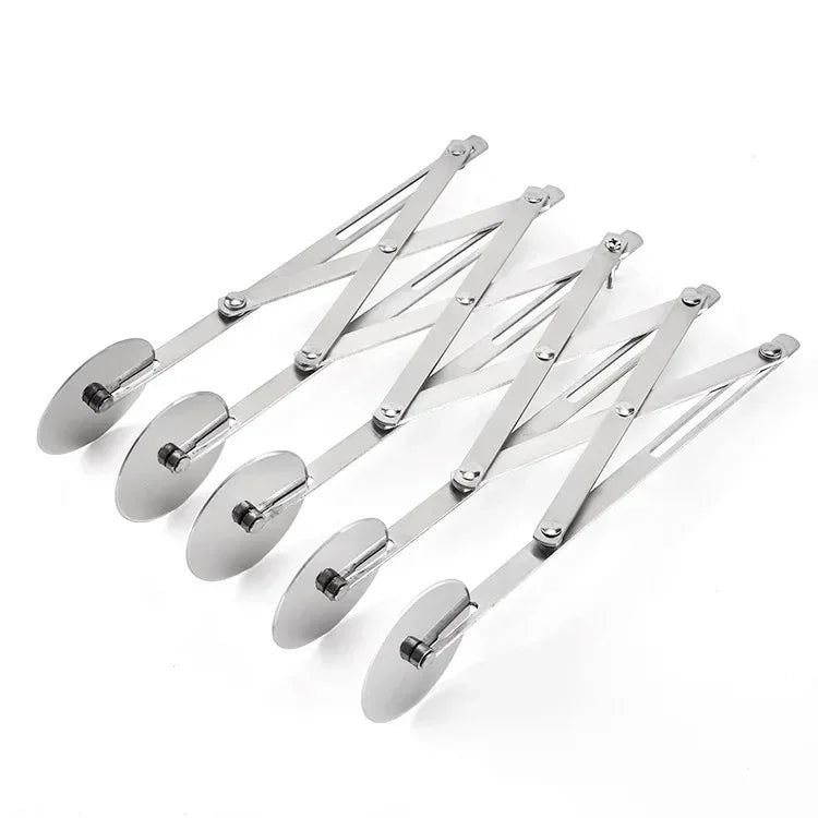 Stainless Steel Multi-Wheel Dough Divider – Adjustable Pastry Cutter