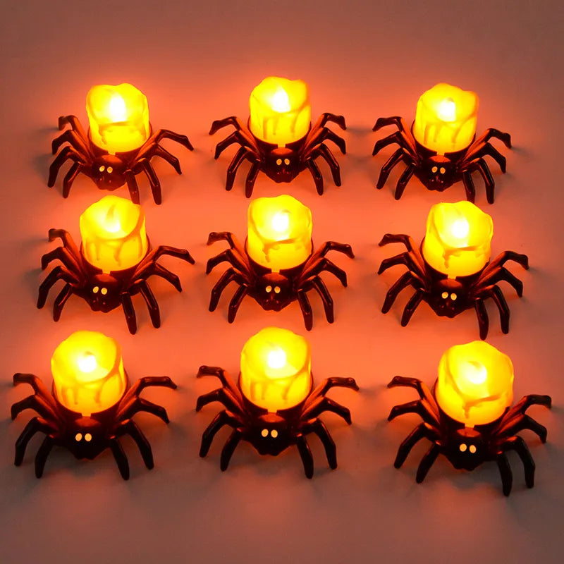 Spooky Spider LED Decor Candle – Ventayo