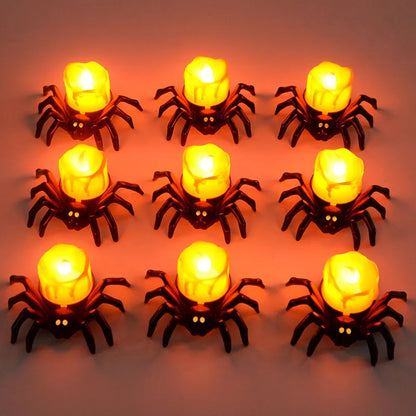 Spooky Spider LED Decor Candle – Ventayo