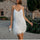 Spaghetti Strap Stitching Female Elegant Evening Party Club Dress