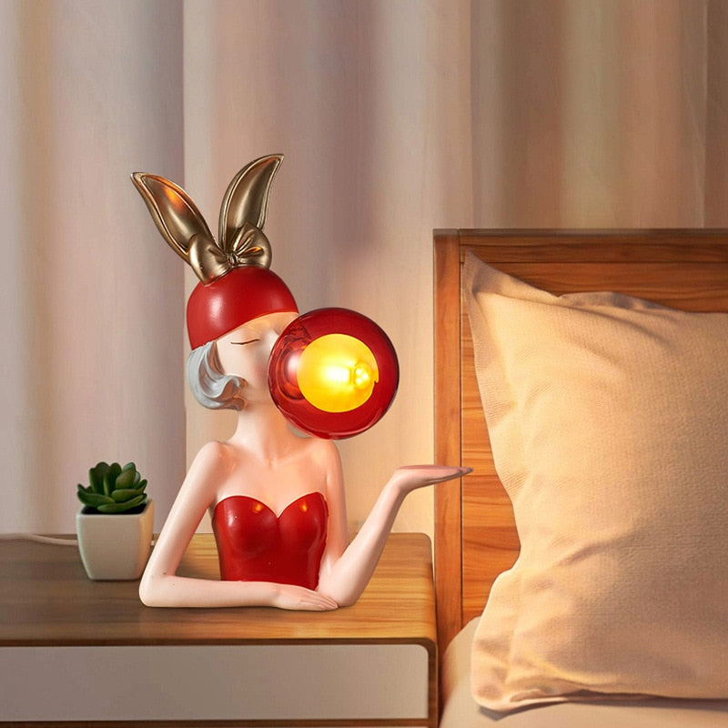 Bubble Girl Lamp