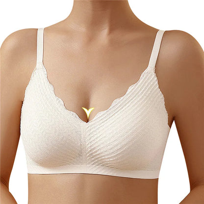 Large Size Underwear Gather Push Up Simple Lingerie