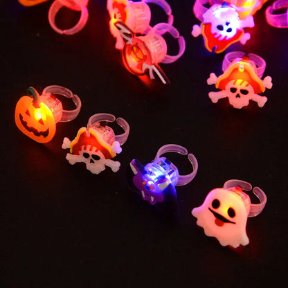 Glow Ghost Spooky Rings – Ventayo