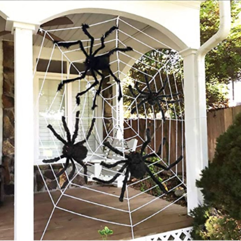 Big Black Spider Halloween Party Decoration – Ventayo