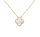 925 Sterling Silver Clover Necklace