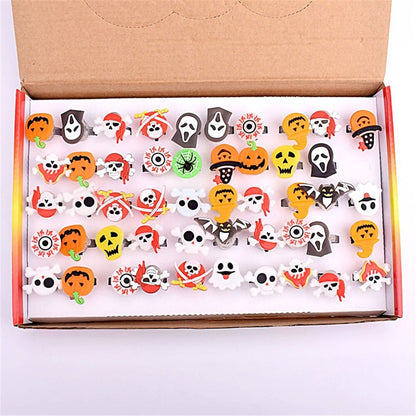 Glowing Ghost Skull Rings – Ventayo