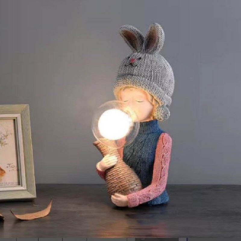 Bubble Girl Lamp