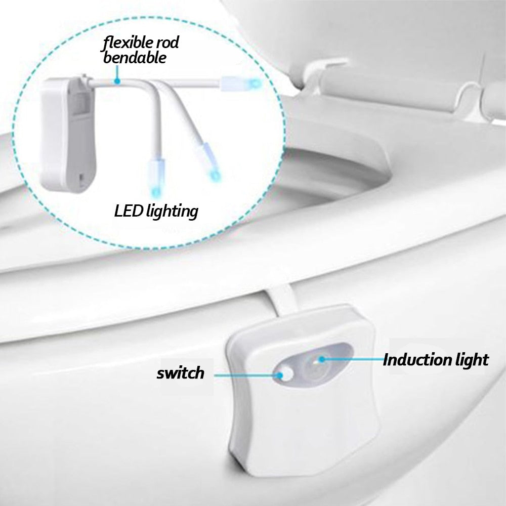 Bewegingssensor Toilet Nachtlampje