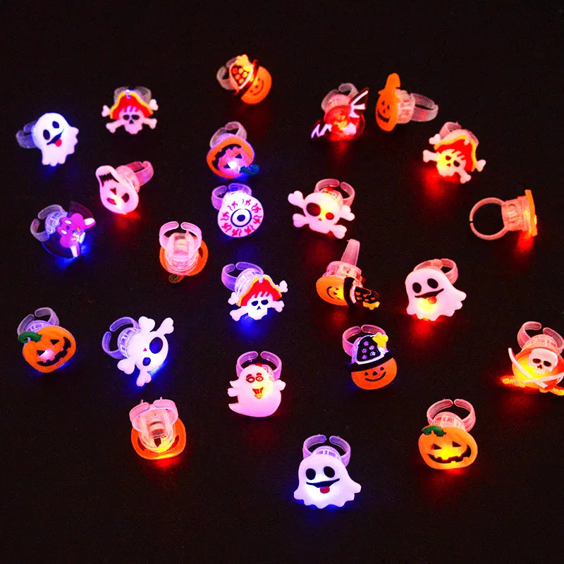 Glow Ghost Spooky Rings – Ventayo