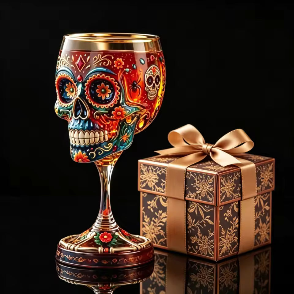 Premium Decorative Art Glass Goblet – Ventayo
