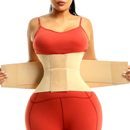 SculptFit Triple Layer Waist Trainer with Lumbar Support for Sculpting