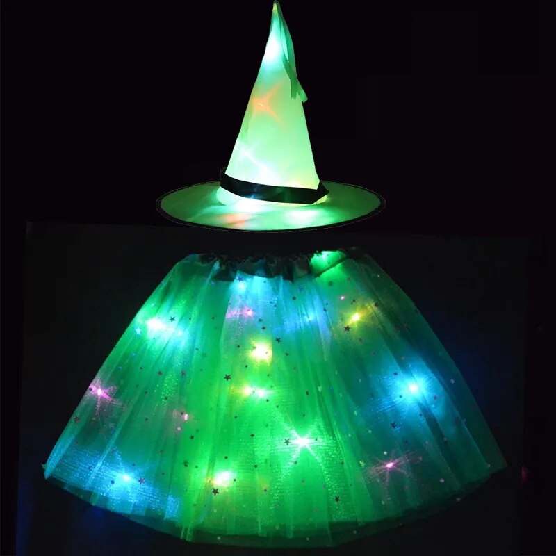 Glow Witch Luminous Kids Costume – Ventayo