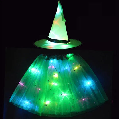 Glow Witch Luminous Kids Costume – Ventayo