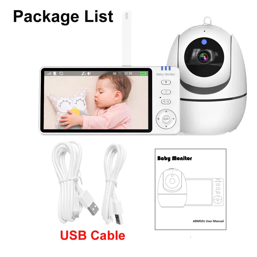 5.0-Inch Wireless Video Baby Monitor – ABM501