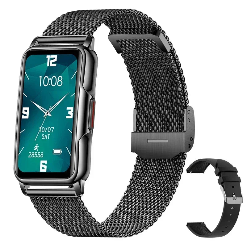 Smartwatch für Herren & Damen – Voller Touch Fitness- & Gesundheitstracker