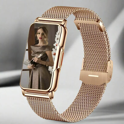 Smartwatch für Herren & Damen – Voller Touch Fitness- & Gesundheitstracker