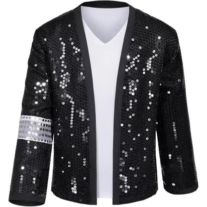 Ventayo – Shimmering Sequin Costume Set for Performances with Comfortable Fit | Versatile Outfit for Halloween and Themed Parties