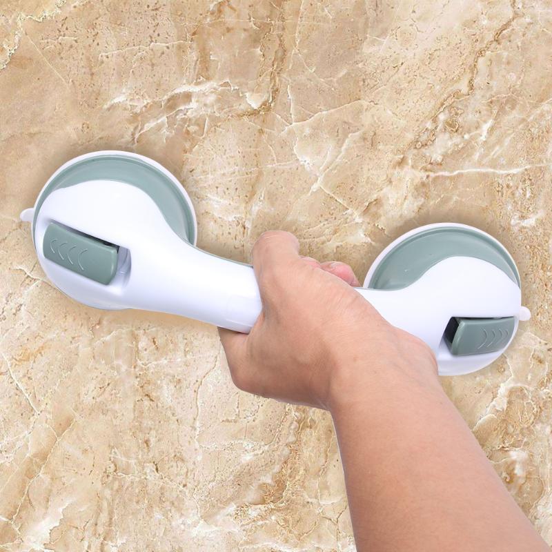 Shower Grab Bar - Shower Bar - Shower Safety Bar For Balance - Hand Grip Safety Bar For Bathroom - Strong Suction Grab Bar