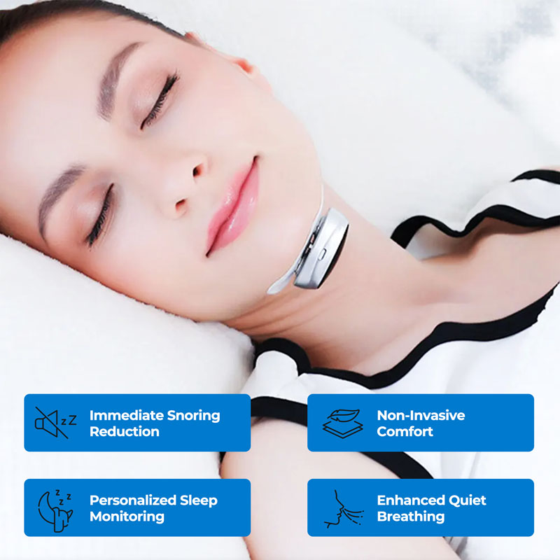 Ventayo – Sleep Aid | Anti-Snoring Chin Clip Device with Soft Ergonomic Design | Non-Invasive Support for Quieter Nights