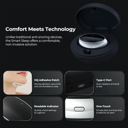Ventayo – Sleep Aid | Anti-Snoring Chin Clip Device with Soft Ergonomic Design | Non-Invasive Support for Quieter Nights
