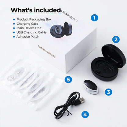 Ventayo – Sleep Aid | Anti-Snoring Chin Clip Device with Soft Ergonomic Design | Non-Invasive Support for Quieter Nights