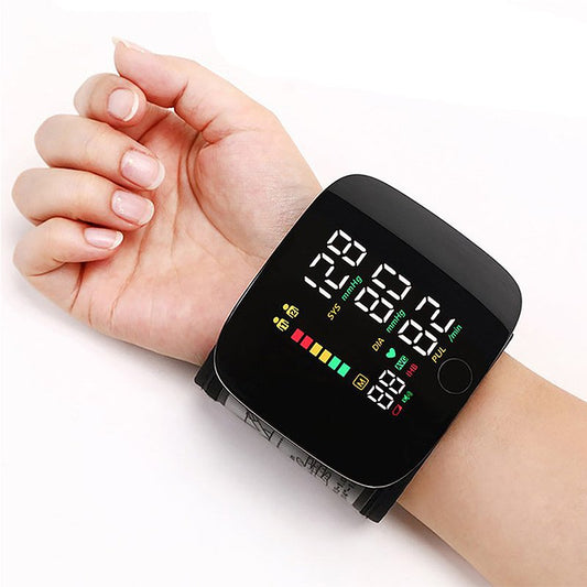 Ventayo – Smart Wrist Blood Pressure Monitor with Voice Alerts & LCD Screen | Portable Health Tracker for Accurate Readings