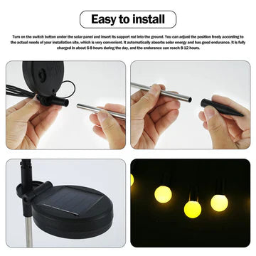 Lumières de jardin Solar Firefly