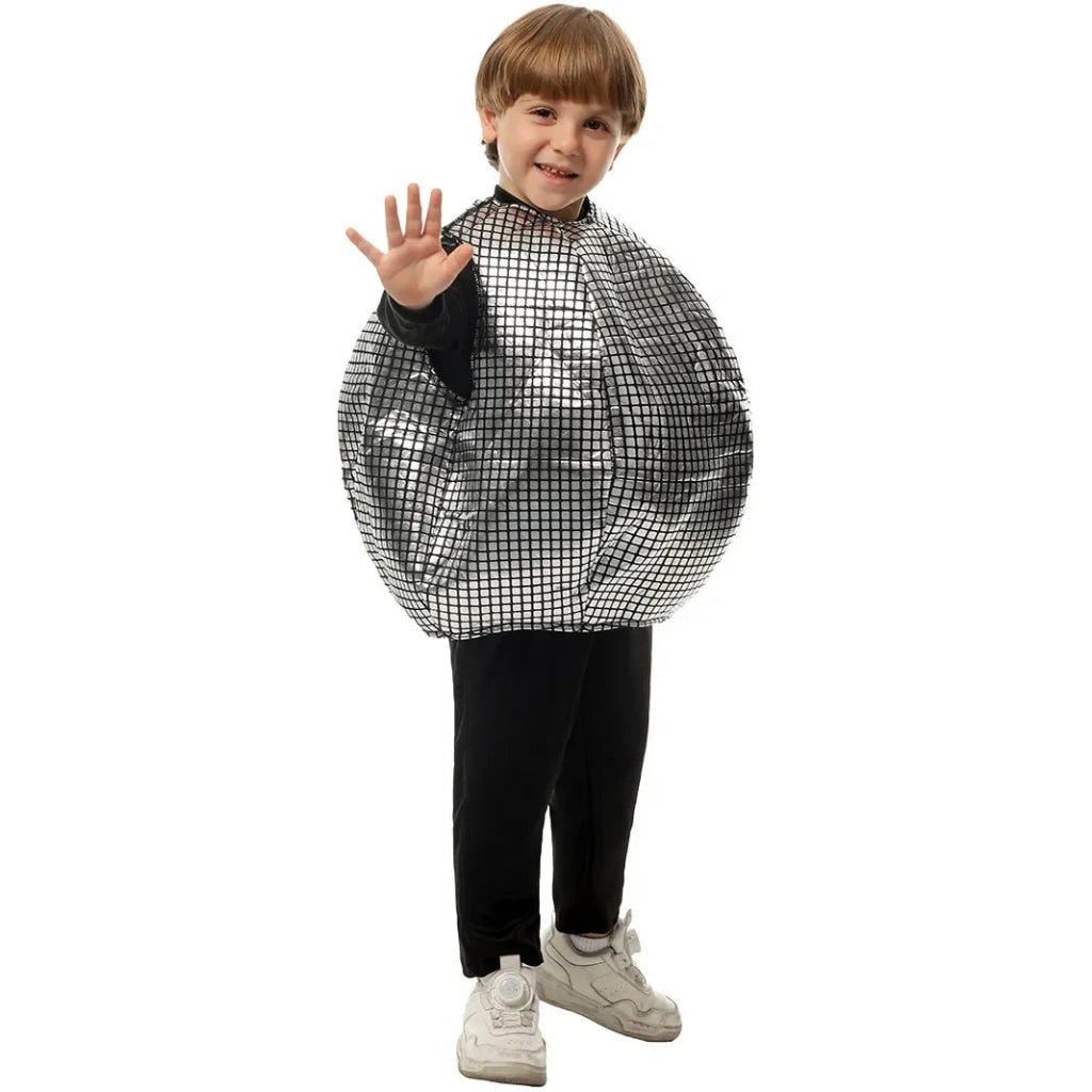 Ventayo – Star Performer | Kids Pop Star Dance Costume with Sparkling Design | Perfect for Halloween and Stage Events