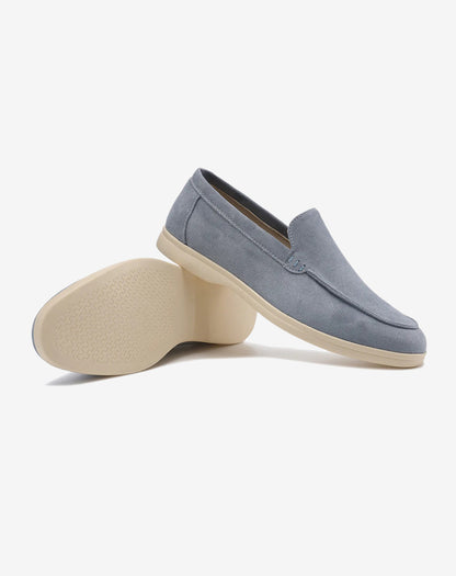 Antonio Suede Loafers – Premium Faux Suede, Lightweight & Versatile Men's Dress Shoes