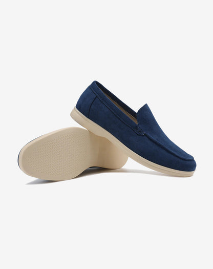 Antonio Suede Loafers – Premium Faux Suede, Lightweight & Versatile Men's Dress Shoes