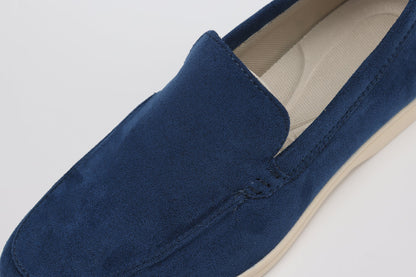 Antonio Suede Loafers – Premium Faux Suede, Lightweight & Versatile Men's Dress Shoes